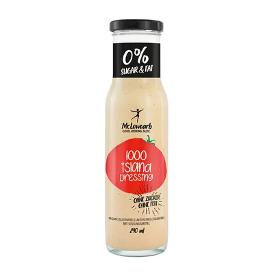 Zdjęcie produktu dla Mr Lowcarb 1000 Island Dressing Zdrowy, szybki i pyszny 240ml
