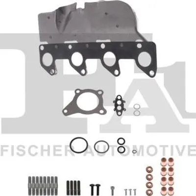 Produktbild von FA1 KT111180 Montagesatz Turbolader für VW GOLF VI (5K1) Polo Schrägheck (6R1, 6C1) GOLF PLUS (5M1, 521) für AUDI A3 Sportback (8PA) für SKODA