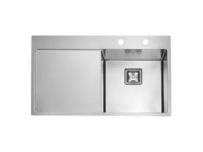 Obrázok produktu pre Alveus Stylux - Drez 860x510 mm, s ovládaním odtoku, pravý, nerezová 1084294