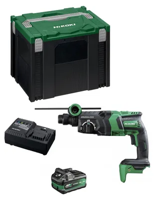 Produktbild von Bohrhammer HIKOKI DH18DPCA1X (1 x 2,5/5,0Ah + UC18YSL3 + Koffer HSC IV)