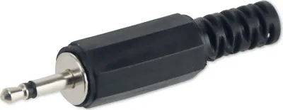 Produktbild von Klinkenstecker, 2,5mm, mono, Kunststoff