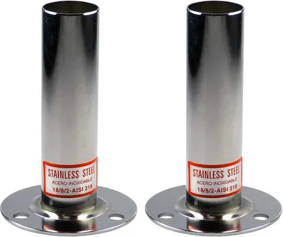 Produktbild von Astral Pool 07331, Leiter-Ersatzteil, Silber, Edelstahl, 153 mm, 2 Stück(e)