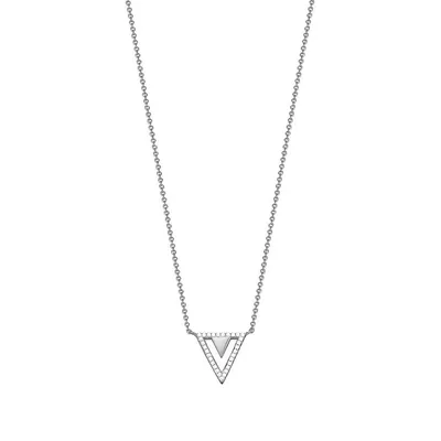 Produktbild von Esprit Damen Halskette Metall Silber ESNL03115A420