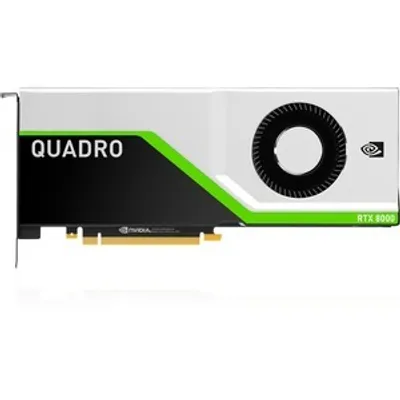 Produktbild von HPE R1F97A, Quadro RTX 8000, 48 GB, GDDR5X, 7680 x 4320 Pixel, PCI Express x16 3.0, 1 Lüfter