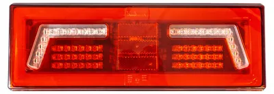 Image de Feu Arrière Combiné Led 12V/24V Pour Remorque, Support, Semi-Remorque, Camion