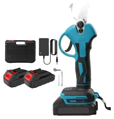 Image de Sécateur, sans fil, moteur sans balais, 2 batteries
