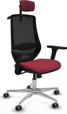 Produktbild von Bürostuhl mit Kopfstütze Mardos Piqueras y Crespo D086G2H Granatrot