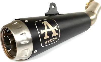 Zdjęcie produktu dla Wydech ARROW DARK PRO RACE ze stali nierdzewnej do Husqvarna Svartpilen - Vitpilen 401 2018-2019