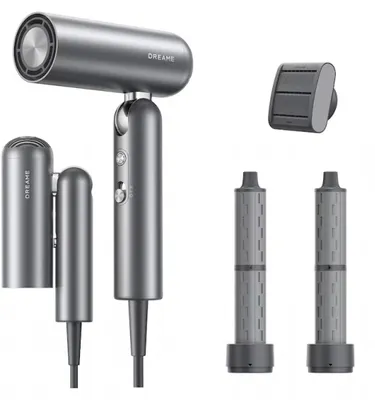 Produktbild von Dreame Pocket, 110000 RPM, 70 m/s, 50 m³/h, 57 °C, 60 dB, Grau