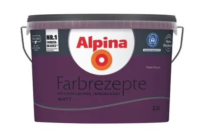 Produktbild von Alpina Farbrezepte Tiefer Traum matt 2,5 Liter