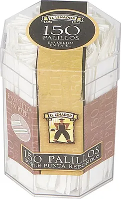 Image de Plateau 12uds. Bol En Plastique De 150uds. Baguettes Rondes El Leñador