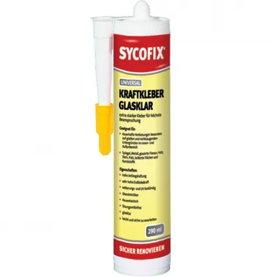 Produktbild von Sycofix - Kraftkleber Glasklar 310ml