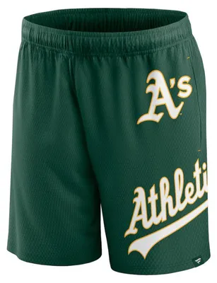 Image de Short MLB Oakland Athletics Fanatics Mesh Vert