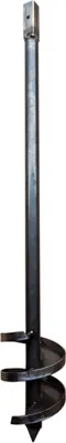 Produktbild von Brunnenbohrer 165mm mit Aufkantung - Bohrkopf 16,5cm verlängerbar