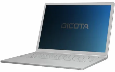Produktbild von DICOTA - Blickschutzfilter für Notebook - 16:10 - 2-Wege - entfernbar - 39.6 cm (15.6") - Schwarz