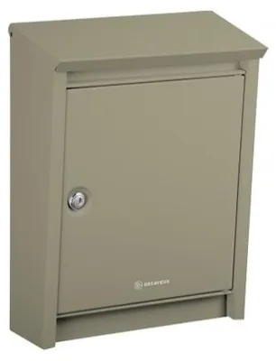 Image de DECAYEUX D110 boîte aux lettres beige foncé RAL 1035 408x308x150mm