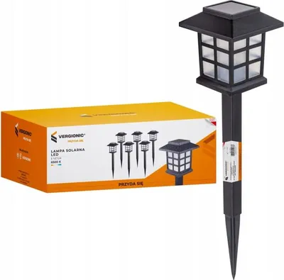 Image de Lampe solaire LED de jardin « Maison » avec détecteur de luminosité (1 pièce)