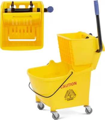 Zdjęcie produktu dla Wózek do sprzątania mycia podłóg z wyżymaczką 24 l
