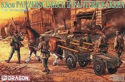Zdjęcie produktu dla Figurki do modeli 6104 - 8.8CM PANZERSCHRECK INFANTERIEKARREN (1:35)