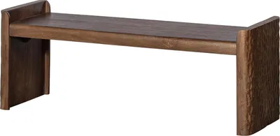 Produktbild von Prop Bank Mit Bearbeiteten Mango Holzbein Warmbraun
