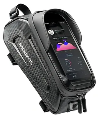 Produktbild von Rockbros B68-1 Fahrrad Rahmentasche Handytasche 1.7l Schwarz