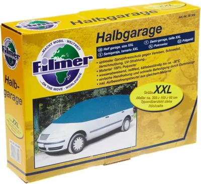 Produktbild von Filmer Garage Halbgarage XXL Abdeckplane Faltgarage Abdeckung Wasserdichte