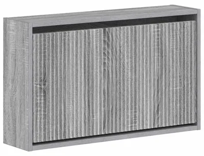Produktbild von vidaXL Wandmontierter Schuhschrank ARNHEM 71 x 17 x 43 cm Sonoma-Grau