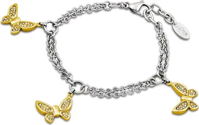 Produktbild von Lotus Style Armband Schmetterling Strass LS1529-2/2 Bicolor Armschmuck