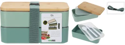 Produktbild von Ausgezeichnete Haushalts-Lunchbox aus Kunststoff mit Bambusdeckel