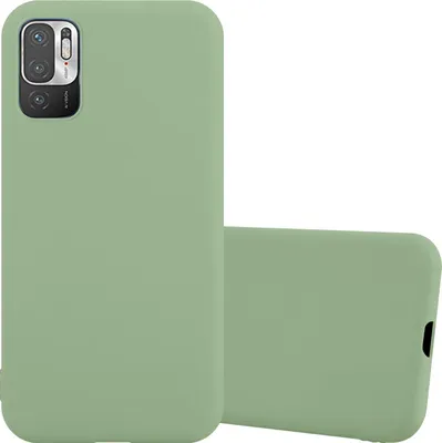 Produktbild von Cadorabo Hülle für Xiaomi RedMi NOTE 10 5G / POCO M3 PRO 5G Schutzhülle in Grün Handyhülle TPU Silikon Etui Case Cover