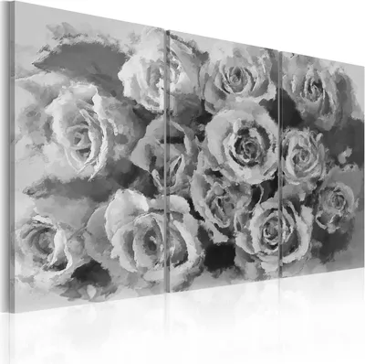 Zdjęcie produktu dla Obrazy na płótnie z motywem kwiatów, 120x80 cm, zestaw 3 sztuk – Nowoczesne obrazy na płótnie, wydruki na płótnie, dekoracje ścienne do sypialni, obrazy na płótnie, obrazy do salonu, model 020103-5