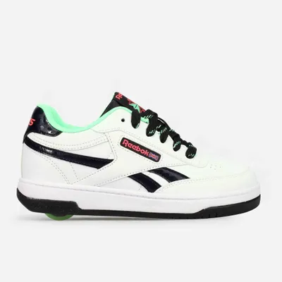 Productafbeelding van Heelys x Reebok Club C Wit/Roze - rolschoenen met een klassiek sneakerdesign