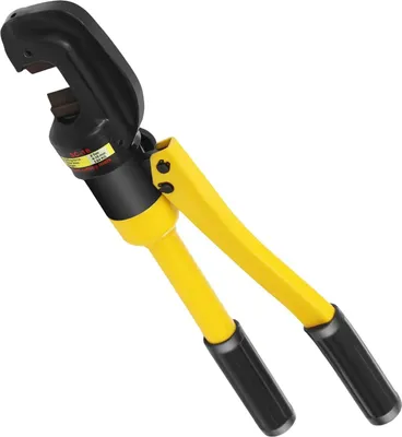 Produktbild von Hydraulischer Bewehrungsschneider 8 t - Bolzenschneider/Kettenschneider - Schneidet 4–16 mm - Für Schlösser und Bewehrungsstahl - Ergonomischer rutschfester Griff - Gelb