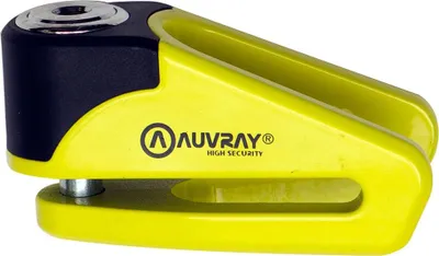 Obrázek produktu pro Zámek kotouče AUVRAY BD210 - žlutý, průměr čepu 10 mm