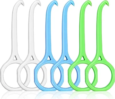 Produktbild von 6 Stück Aligner Removal Tools | Unsichtbare Zahnentfernung & Chewies Removal Kit | Rutschfest, 3 Farben