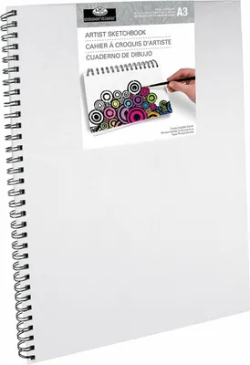 Productafbeelding van Tekenschetsboek Royal & Langnickel, formaat A3