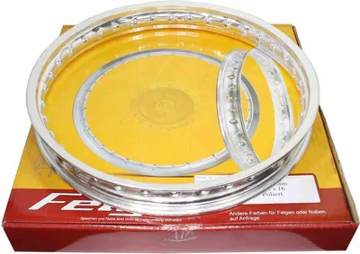 Zdjęcie produktu dla Felga 16'' 1,50 SIMSON S51 aluminium polerowane S50 S51 S70 KR51 KR51 SR4