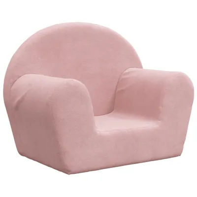 Produktbild von vidaXL Kindersofa Rosa Weicher Plüsch