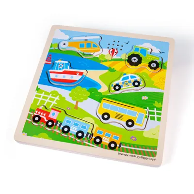 Produktbild von Bigjigs Klangpuzzle Transport