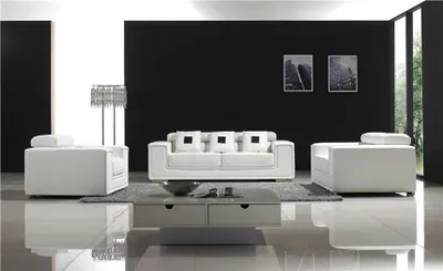 Produktbild von Design Couchen Sofas 311 Sitzer Sofagarnitur Set Leder Sofa Garnituren Polster