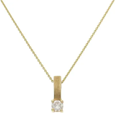 Produktbild von JuwelmaLux Anhänger 585/000 (14 Karat) Gold mit Brillant JL30-02-2760