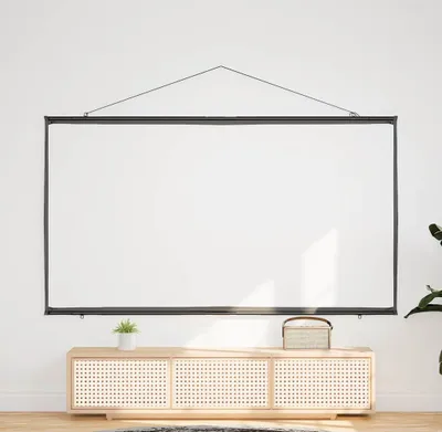 Produktbild von Eleganter Möbel Projektionsleinwand Wandhängend 90 Zoll 16:9 - CJG202149 - Beamer & Projektoren
