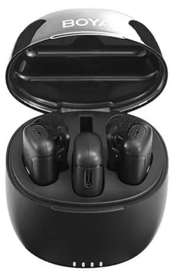 Image de BOYA Microphone sans fil 2,4 GHz x2 BY-WM3T-D2 Lightning - Étui de chargement