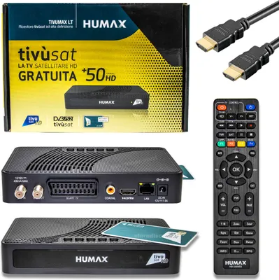 Produktbild von HUMAX TiVUMAX LT Ricevitore Tivusat HD + Smartcard Aktiviert