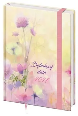 Zdjęcie produktu dla Tygodniowy planer B6, "Bylinkowa Łąka" z gumką (DZ439-2-27)
