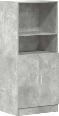 Obrázek produktu pro Kuchyňská skříňka betonově šedá 57 x 41,5 x 131,5 cm kompozit