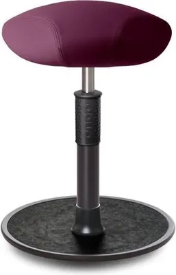 Produktbild von Sitz- Stehhocker Free Regular Triangel skai Nature Base Lila schw. /schw..