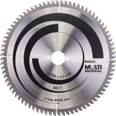 Image de Lame de scie circulaire 250 x 30 x 3,2mm multimatériaux - BOSCH - 2608640516