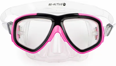 Zdjęcie produktu dla Maska do nurkowania dla dzieci i młodzieży, lekka, Anti-Fog, okulary do snorkelingu lekka, różowy