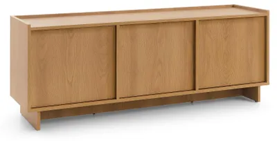 Zdjęcie produktu dla Szafka pod telewizor, dąb w kolorze karmelowym, 147 x 55 x 39 cm